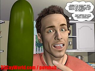 Bisexual Threesome Comics - Cucumber Xxx Videos: Cucumbers used for masturbation - XXXvideor.com